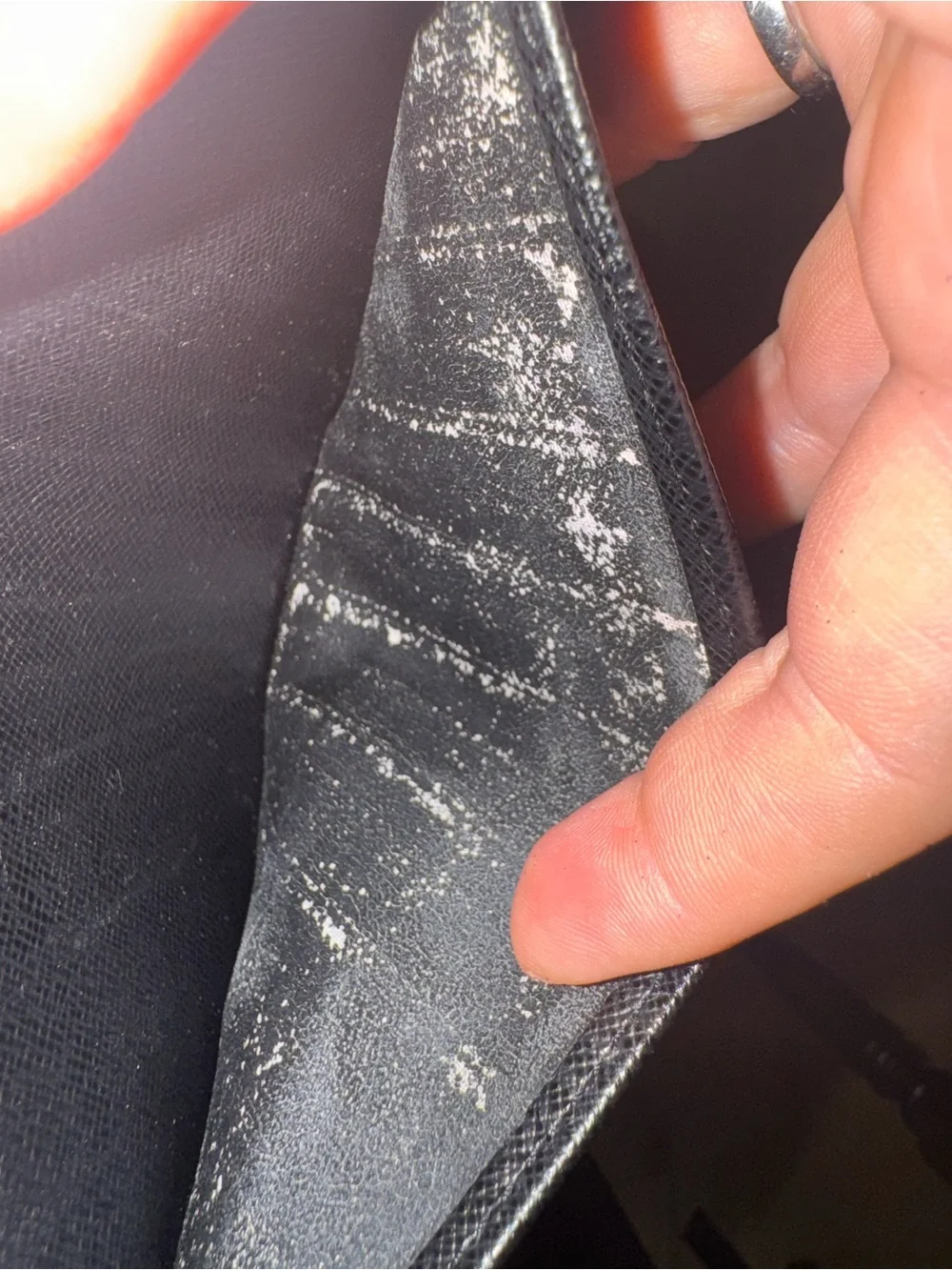 Louis Vuitton Black Epi Leather Long Bi-Fold Passport Wallet